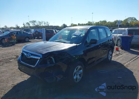 2014 Subaru Forester 2.5I z USA, uszkodzony, nr VIN JF2SJAAC8EH456021